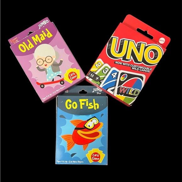 80s Card Games 
Family Fun
Kid Friendly
Sold Together - Picture 1 of 1